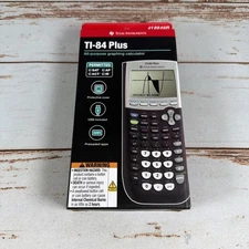 NEW TI-84 Plus Graphing Calculator Black 84PLUSB