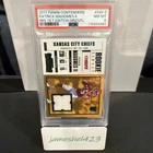 2017 Panini Contenders - Rookie Ticket Swatches Patrick Mahomes  #SW-3 (MEM, RC)