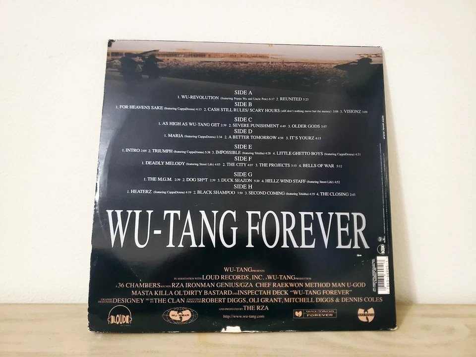 Wu-Tang Clan – Wu-Tang Forever (4xLP) Original 1997 Pressing - Image 3 of 3