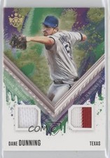 2021 Panini Diamond Kings DK Materials Holo Gold /50 Dane Dunning #DKM-DD 08yu