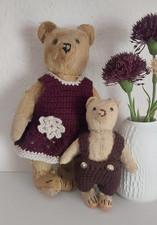 Teddys alt Steiff Mutter und Kind Teddybären Bären