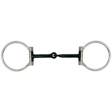 Showman Stainless Steel D-Ring 5" Sweet Iron Snaffle Bit