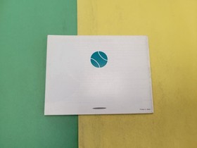 Chris Evert & Ivan Lendl In Top Players Tennis Nintendo NES Manual Only 