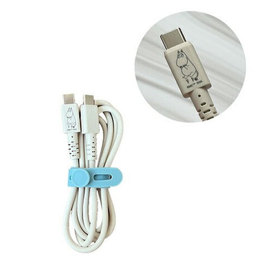MOOMIN MOTTERU Silicon Cable USB-C to USB-C 1m Japan Limited New