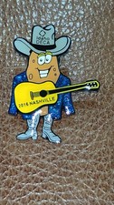 Enameled Idaho DECA pin 2018 Edition ICDC Nashville NEW Potato Playing Guitar