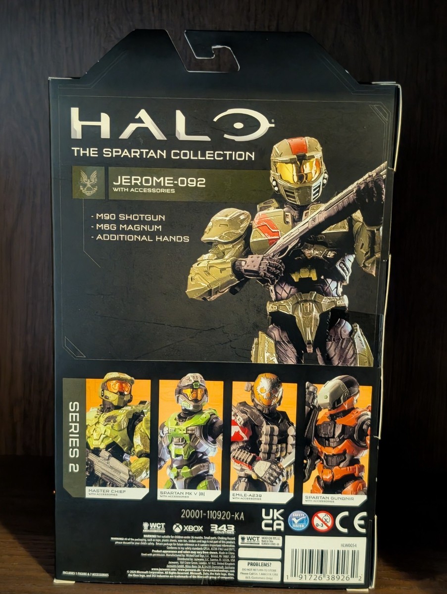 Jazwares Halo The Spartan Collection Jerome-092 Action Figure New