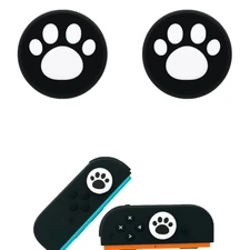 2 Paw Grip Caps for Switch 2 Analog Stick Covers Joy-Con Stick Covers (Scarlet)