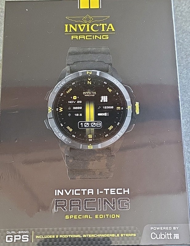 New ITECH-011 - Invicta I-Tech Racing Limited Edition Watch 58mm, Black