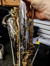 Selmer Paris Series III Solid Sterling Silver Tenor Saxophone Jubilee Series Mnt