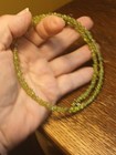 Vtg Doug Paulus Amethyst+Peridot Chip Nugget Gemstone Choker Set Stretch .925 — photo 7