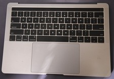 OEM MacBook Pro 13" A1989 2018 2019 Topcase Keyboard Battery Space Gray - B