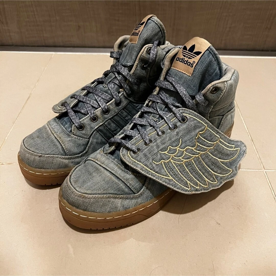adidas JS Wings Denim for Sale | Authenticity Guaranteed | eBay