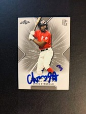 LSU Tigers CHRIS STANFIELD Signed Card