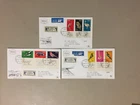 Three Israel registered BIRD fdc
