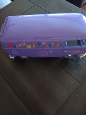 Solido Prestige VW Volkswagen Combi Tole Bus Van Peace Love Flower Powered 1:18