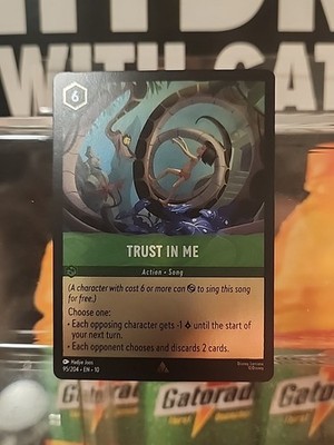 Trust In Me 95/204 Whispers in the Well Cold Foil