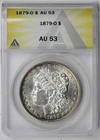 1879-O Morgan Dollar $1 AU 53 ANACS