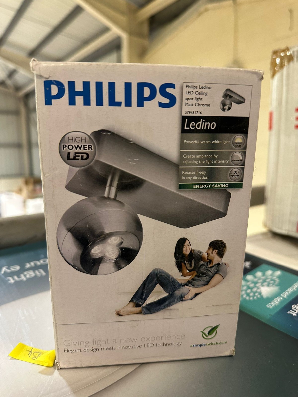 Philips Ledino Ceiling Spot Light Matt Chrome