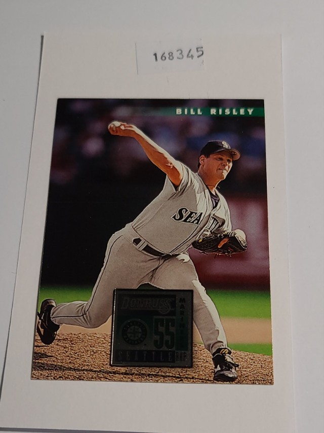 1996 Donruss Bill Risley Seattle Mariners #438