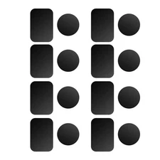 8 Pack Metal Plates Sticker Replace For Magnetic Car Mount Magnet Phone Holder J