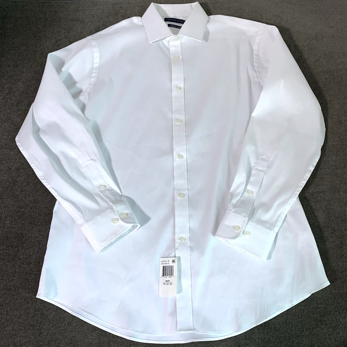 Tommy Hilfiger White Slim Dress Shirts for Men for sale | eBay Tommy Hilfiger White Slim Dress Shirts for Men for sale | eBay