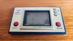 Nintendo Game & Watch Futuretronics Fire FR-27 /w box, foam & manual - read desc