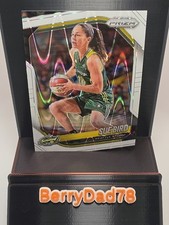 2025 Panini Prizm WNBA - Sue Bird #38 White Seismic Prizm Seattle Storm