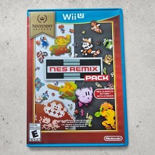 NES Remix Pack Nintendo Selects Wii U CIB Complete in Box Tested Working Clean 