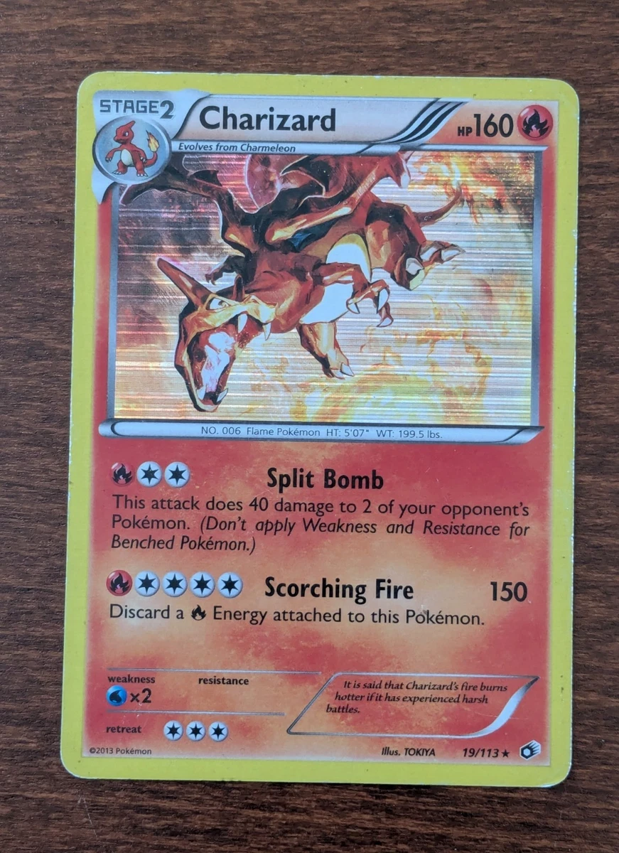 Charizard Pokémon TCG Legendary Treasures Individual Collectible