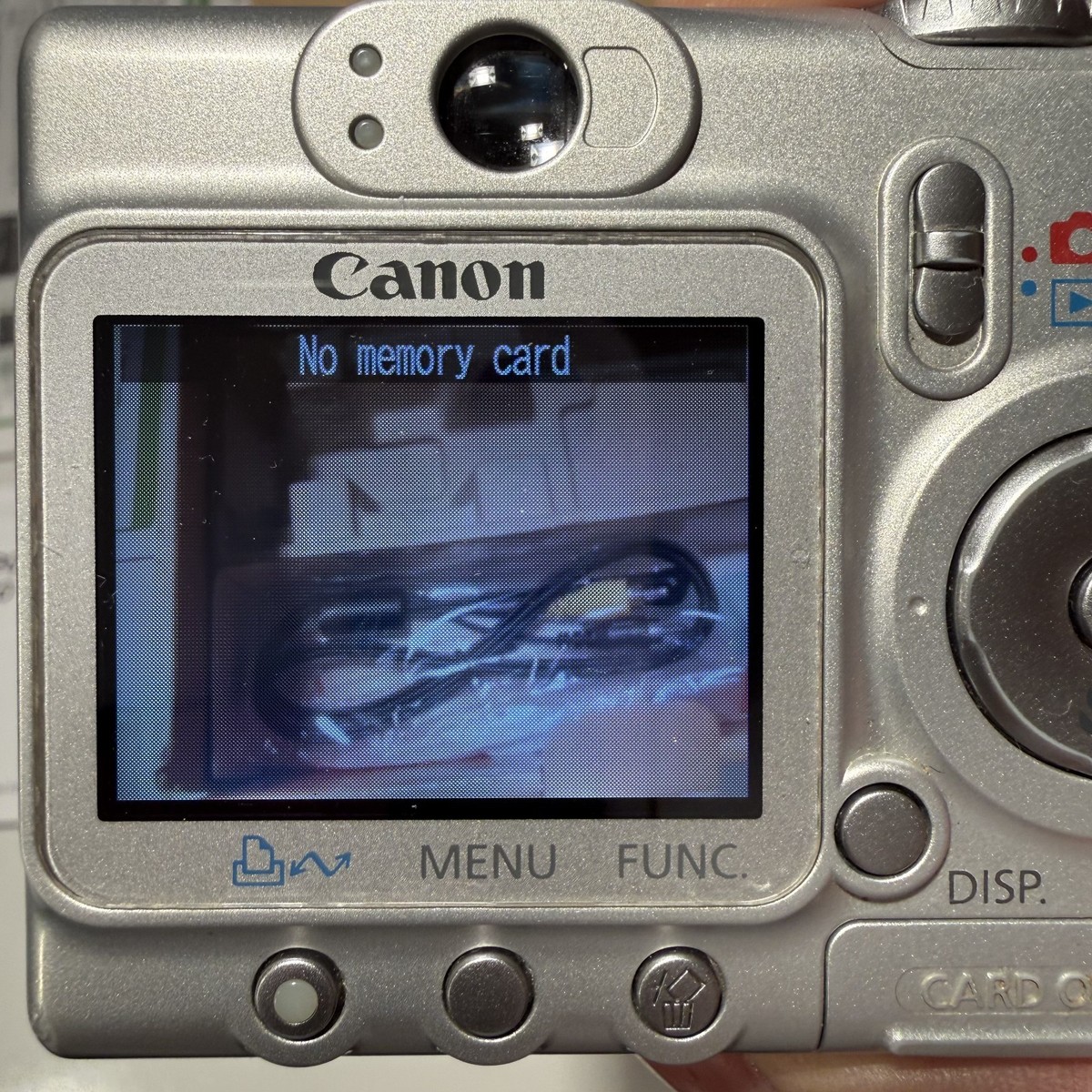 Canon PowerShot A520 4.0MP Digital Camera Silver w/4x Zoom Tested