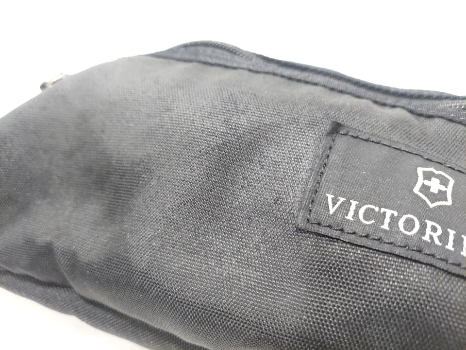 Victorinox Waist Fanny Pack Black Nylon Crossbody Shoulder Bag Hike Travel Bike - Image 4 of 4