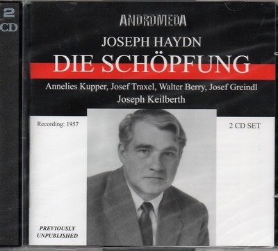 J.HAYDN - DIE SCHOPFUNG - KUPPER - TRAXEL - KEILBERTH - KOLN - 1957