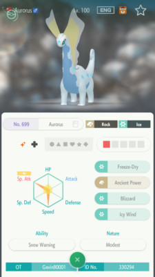 6iv Shiny Aurorus W Non Shiny Pokemon Sword Shield Home Ev D Ebay 6iv Shiny Aurorus W Non Shiny Pokemon Sword Shield Home Ev D Ebay
