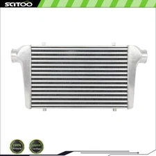 25"x12"x3" Turbo Intercooler Front Mount silver Aluminum 2.5 inch Inlet & Outlet