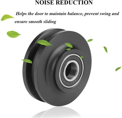 2Pcs Sliding Barn Door Wheel Heavy Duty Cabinet Window Pulley Roller Hardware... - Picture 4 of 7