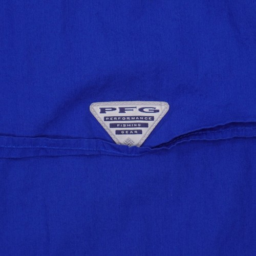 Camicia Columbia PFG Bonehead University of Florida Gators uomo piccola blu cotone - Foto 9 di 11
