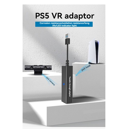 For PS5 VR PS4 to PS5 VR Camera Adapter Cable USB 3.0 Male to Female Connector - Picture 5 of 9