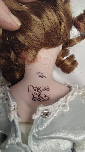 DESIGN BY YORK PORCELAIN DOLL - Picture 8 of 8