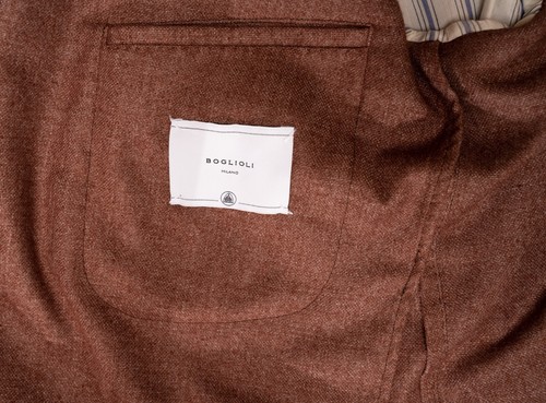 BOGLIOLI Slim-Fit Lightweight Cashmere 'K Jacket' Sport Coat 40 R (EU 50) - Picture 9 of 11