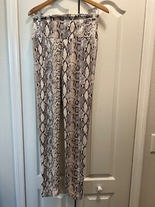 CY fashion snakeskin print leggings in size large 