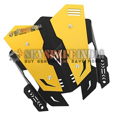 Metal Headlight Visor Compatible With Yamaha MT 15 Bike Gold | eBay