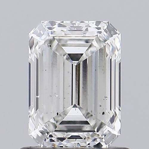 1.03 Cts EMERALD Cut IGI Certified Lab Grown CVD Diamond G Color SI1 Clarity - Picture 2 of 12