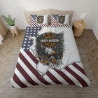 Harley-Davidson Eagle, America Full Bedding Duvet Covers Set (4pcs)