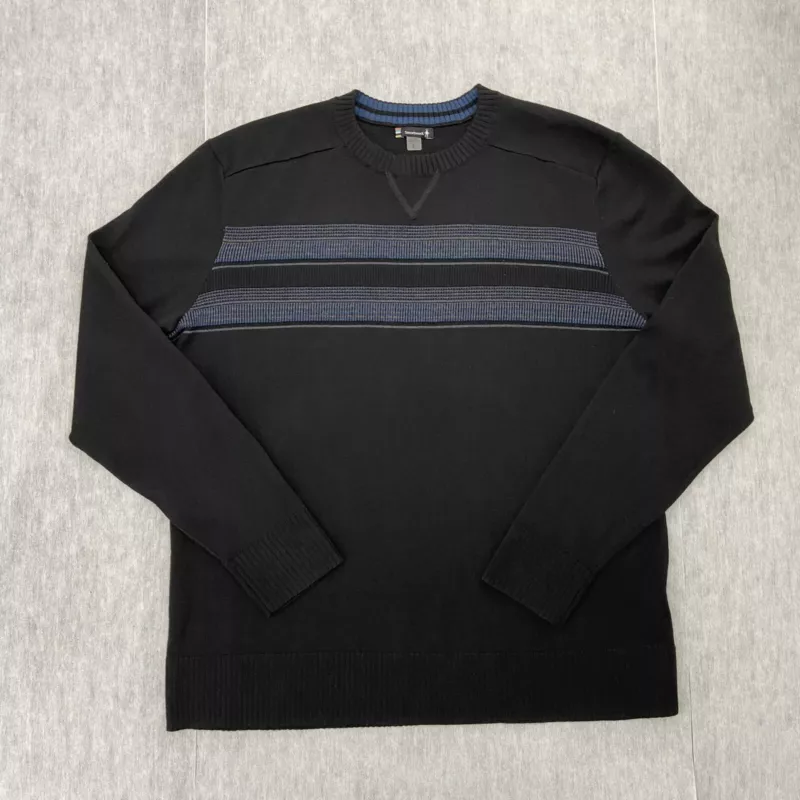 smartwool crewneck merino wool blend long sleeve sweater