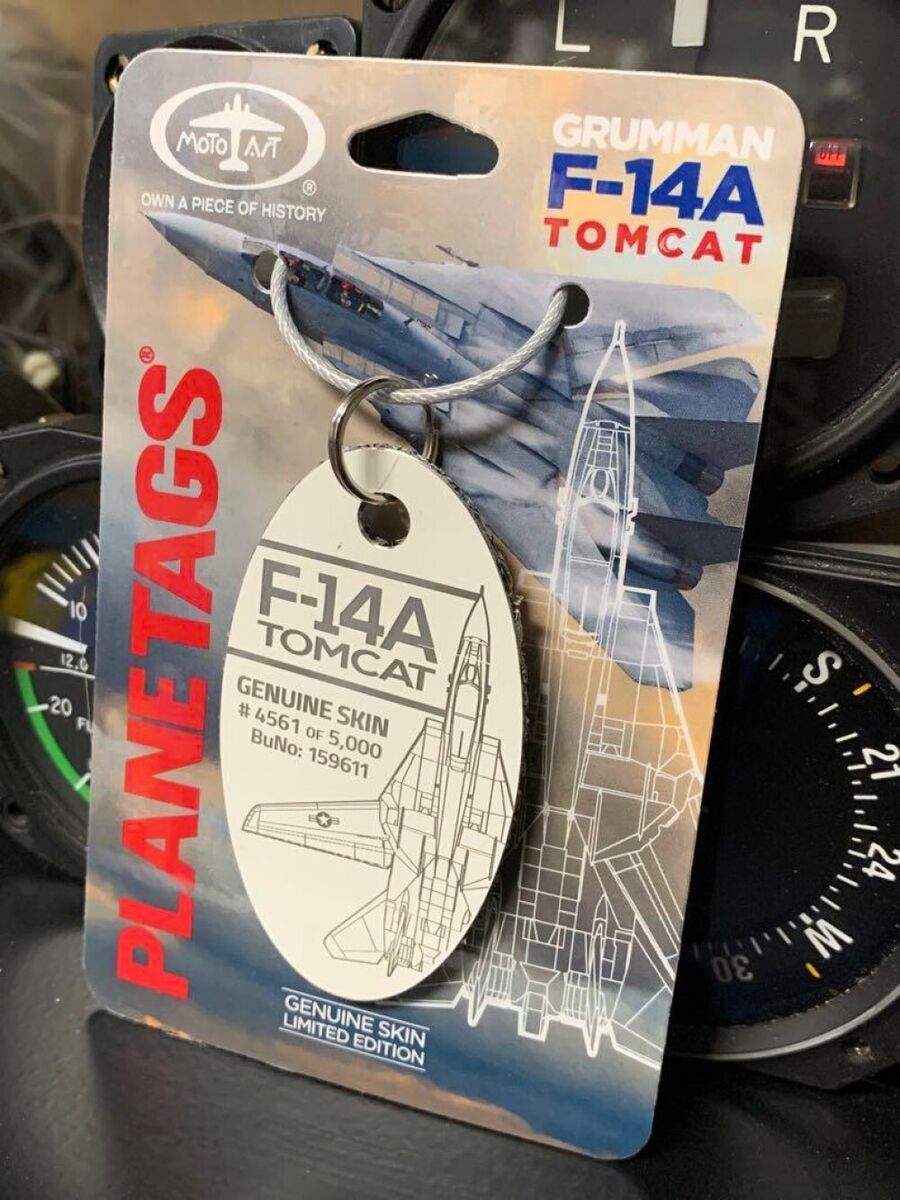 US Navy Fighter F-14 Tomcat Tag Top Gun Planetags | eBay US Navy Fighter F-14 Tomcat Tag Top Gun Planetags | eBay