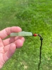 Certified Burmese Natural Jade Jadeite Green Cross   Handcrafted Pendant — photo 4