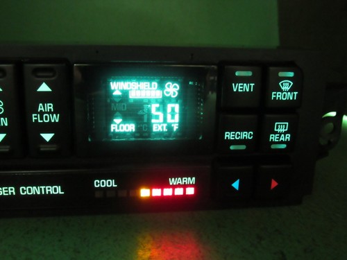 09352034 97-05 BUICK REGAL CENTURY A/C DIGITAL CLIMATE TEMP CONTROL REBUILT 1416 - Picture 2 of 6