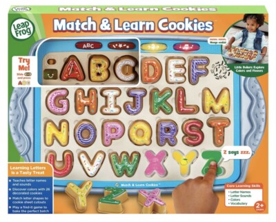 New Leapfrog Match and Learn Cookies, NIB