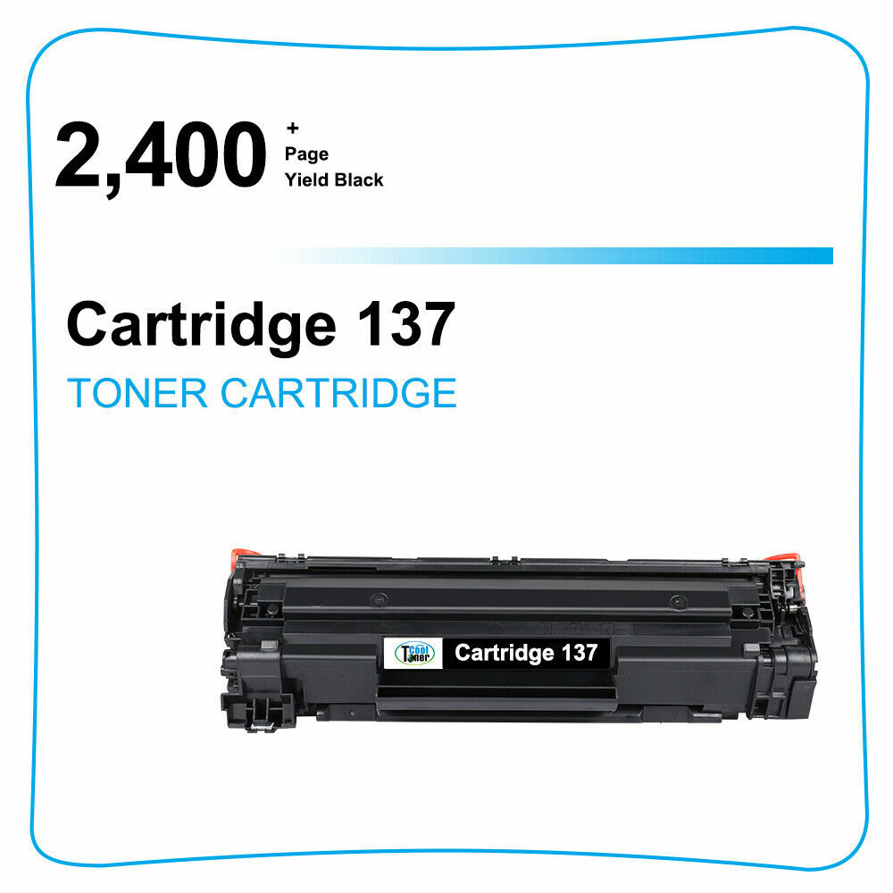 Toner Compatibile Canon 137 Cartuccia Toner CRG 137 Compatibile Per Stampanti Canon Serie MF E D570 - Resa 2400 Pagine Toner CRG137 Per MF232w - Foto 3