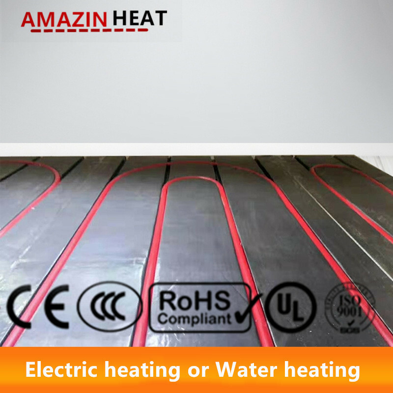 Insulation Boards XPS Underfloor Water Heating Electric Heating Groove  Aluminium | eBay